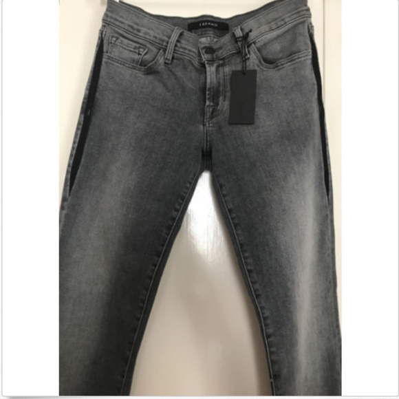 J BRAND JEANS HIPSTER LOW RISE EARL GRAY - Picture 2 of 4